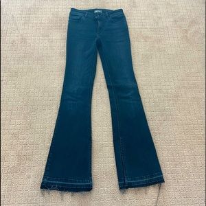 DL 1961 straight leg boot cut jean